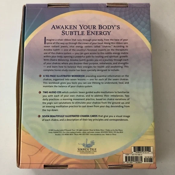Chakra balancing a guide to healing and awakening your energy body Anodea Judith - Picture 2 of 7